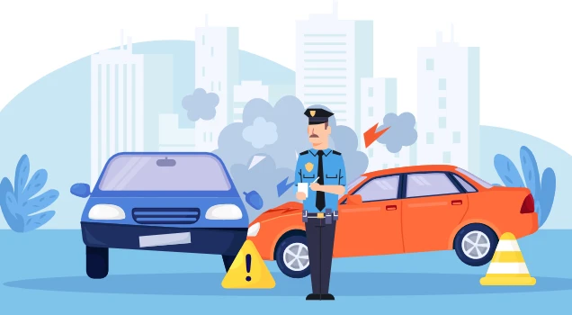 警方到場示意圖